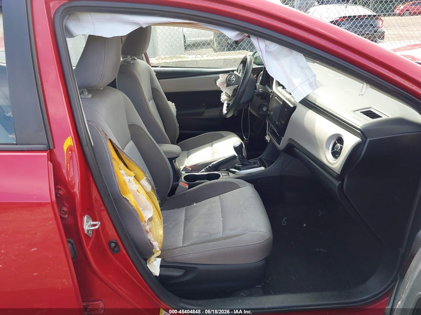 2017 TOYOTA COROLLA SEDAN 1.8L I-4 DOHC, VVT, 132HP