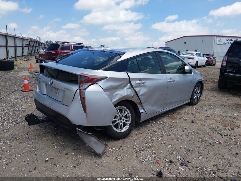 2016 TOYOTA PRIUS auction photo 4