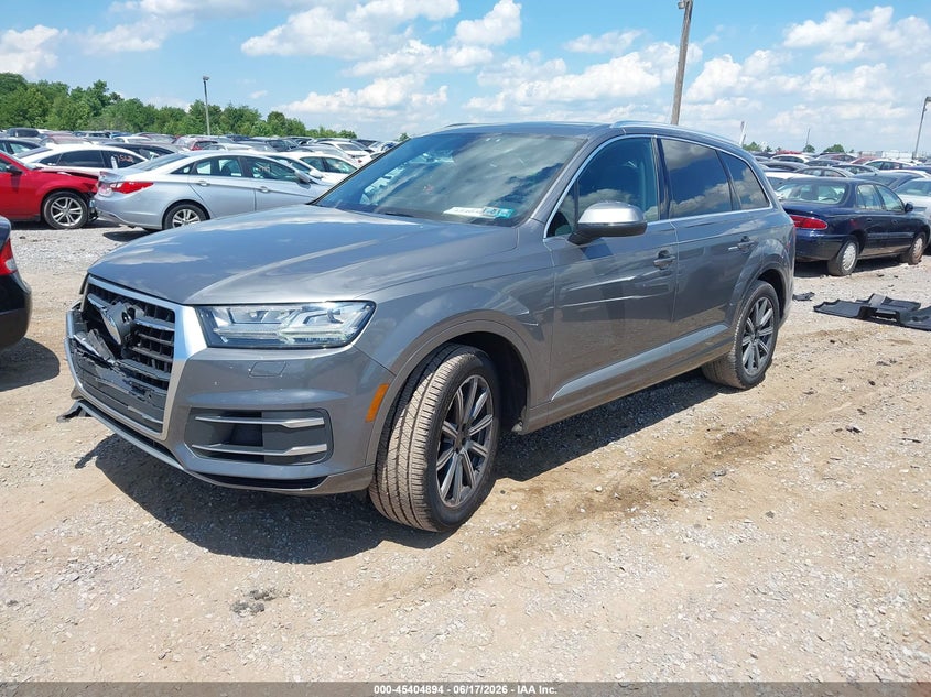 Vin: wa1laaf76hd029795, lot: 45902917, audi q7 3.0t premium 20172