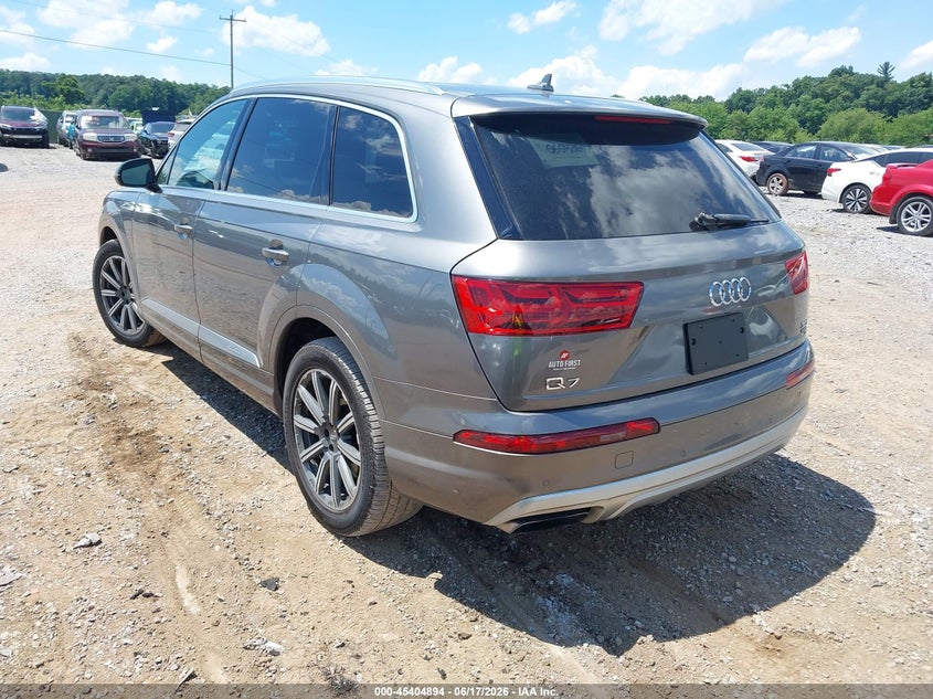Vin: wa1laaf76hd029795, lot: 45902917, audi q7 3.0t premium 20173