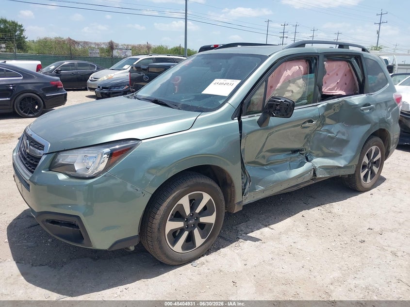 Vin: jf2sjarc7jh517812, lot: 45902954, subaru forester 2.5i limited 20182