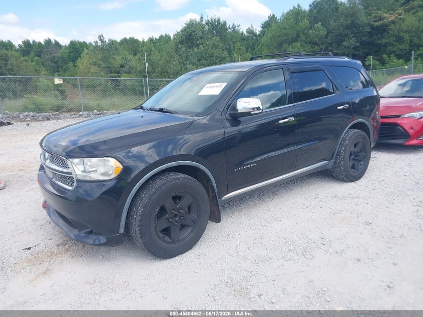 Vin: 1d4se5gt1bc699411, lot: 45902975, dodge durango citadel 20112