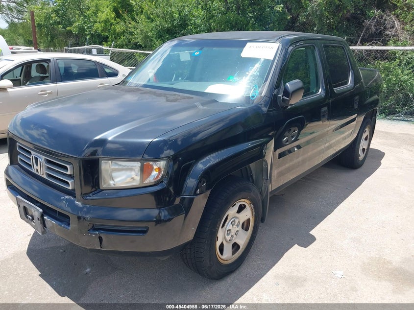 HONDA RIDGELINE 2007 VIN 2HJYK16277H549028