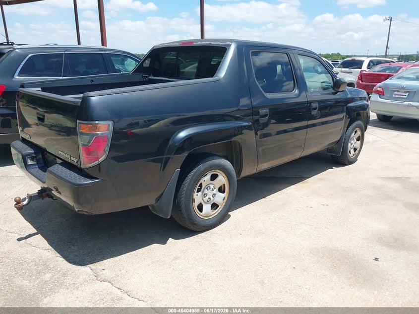 HONDA RIDGELINE 2007 VIN 2HJYK16277H549028