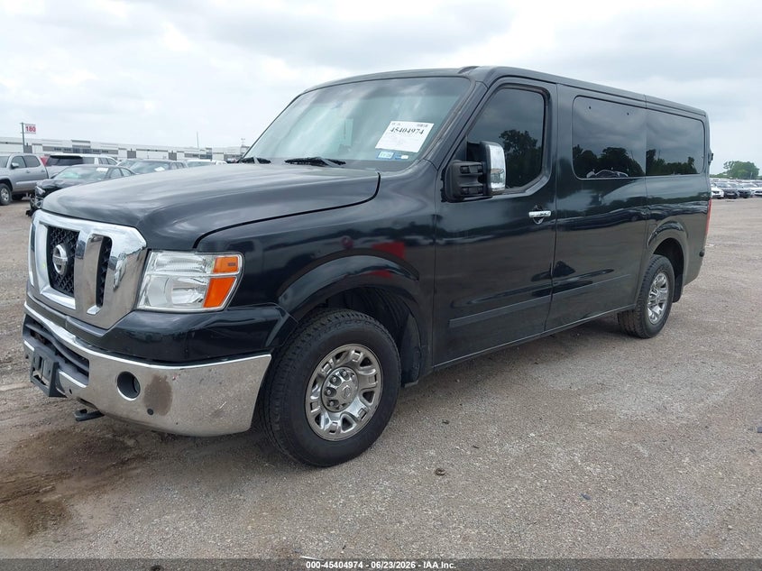 Vin: 5bzaf0aa9kn850211, lot: 45902997, nissan nv passenger nv3500 hd sl v8 20192