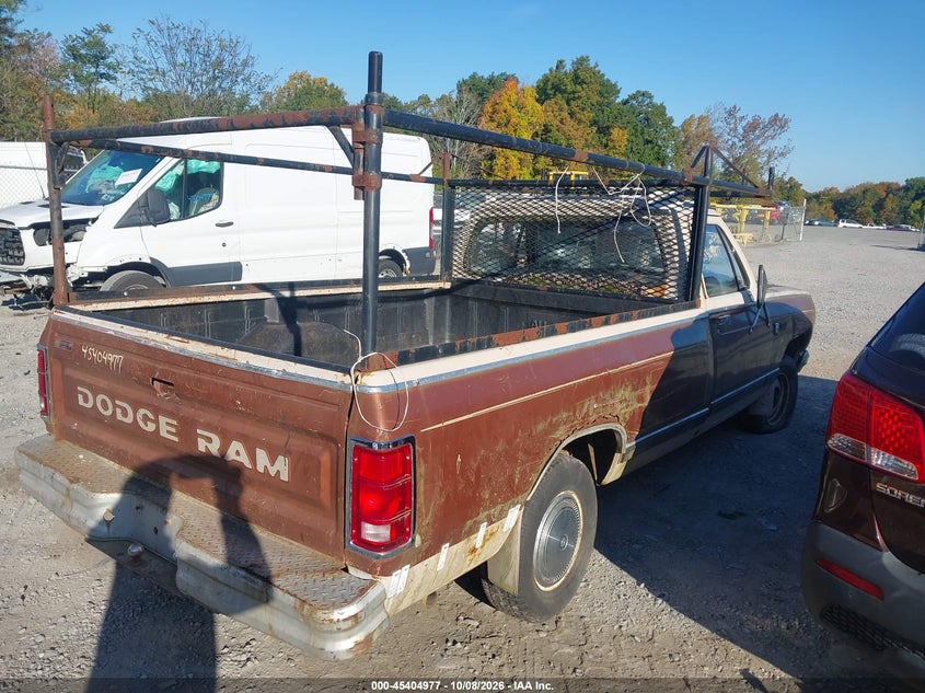 1984 DODGE D-SERIES