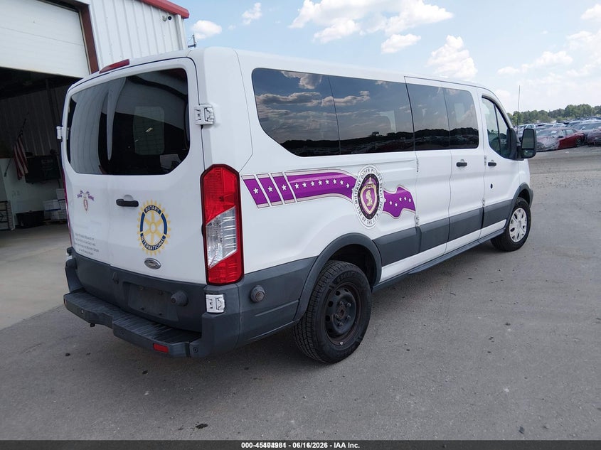 Vin: 1fbzx2zm7fka31218, lot: 45903004, ford transit-350 xlt 20154
