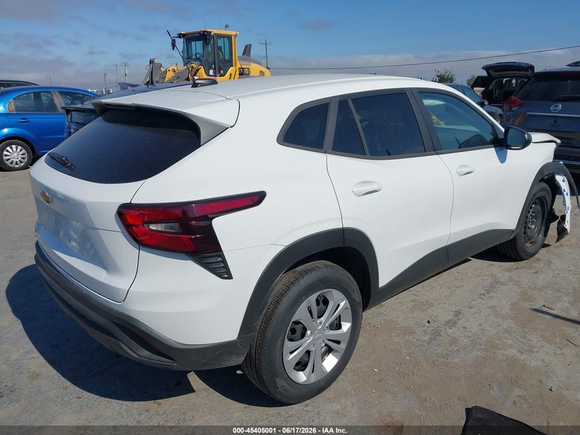 VIN KL77LFEP0TC101196 2026 CHEVROLET TRAX FWD LS
