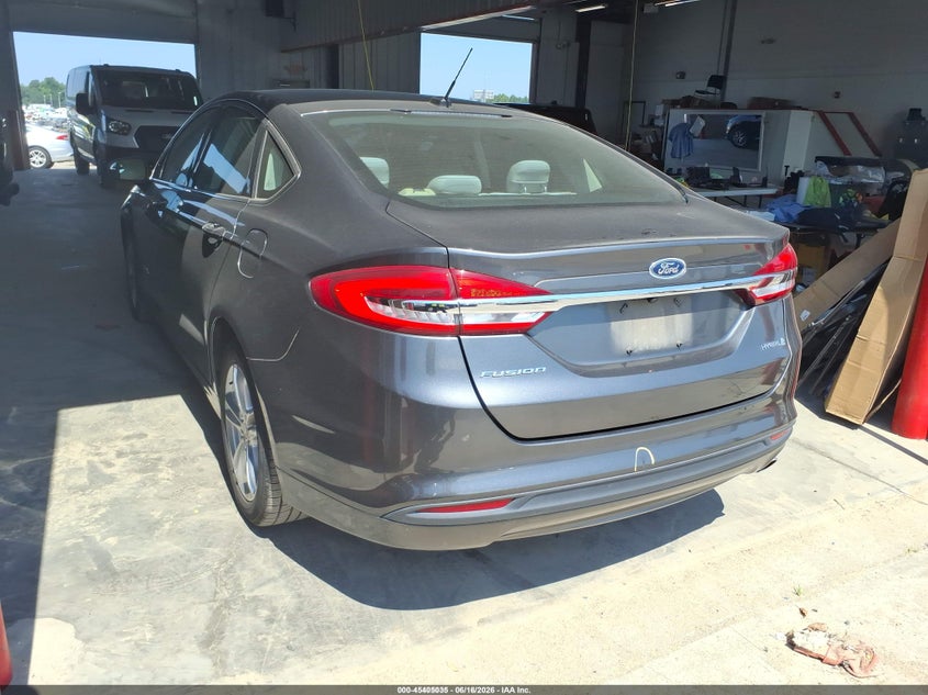2018 FORD FUSION SEDAN 2.0L I-4 DOHC, VVT, 141HP