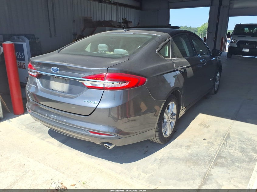 2018 FORD FUSION SEDAN 2.0L I-4 DOHC, VVT, 141HP