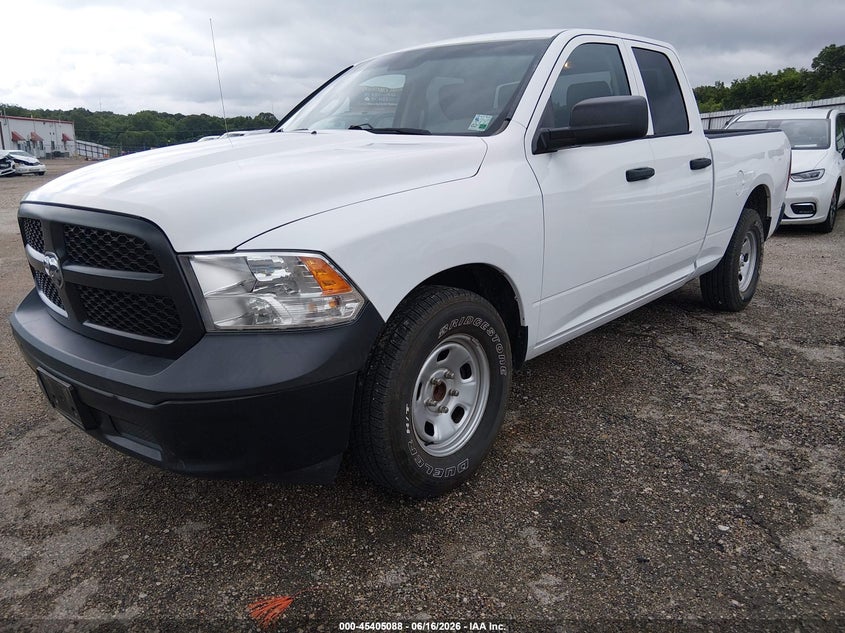 Vin: 1c6rr6fg6hs614837, lot: 45903111, ram 1500 tradesman  4x2 6'4 box 20172