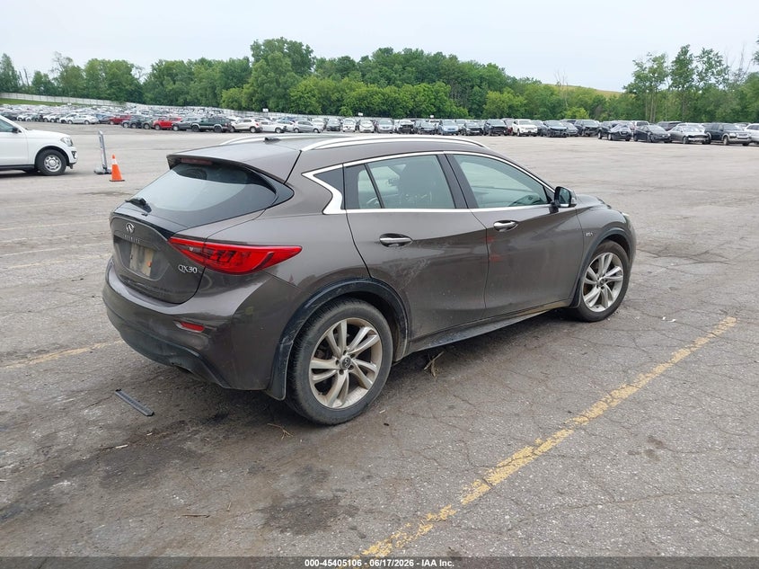 Vin: sjkch5cp7ka011728, lot: 45903129, infiniti qx30 luxe 20194