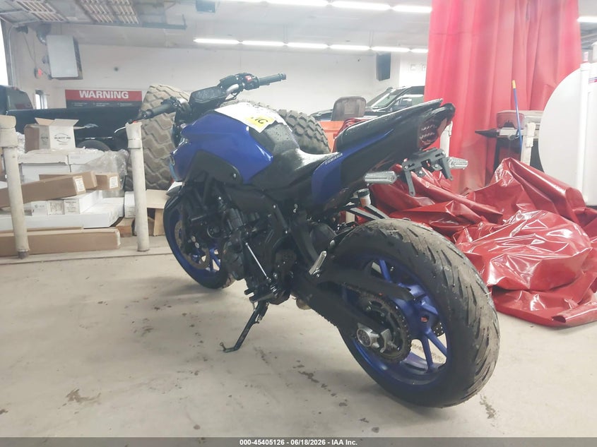 YAMAHA MT07 2022