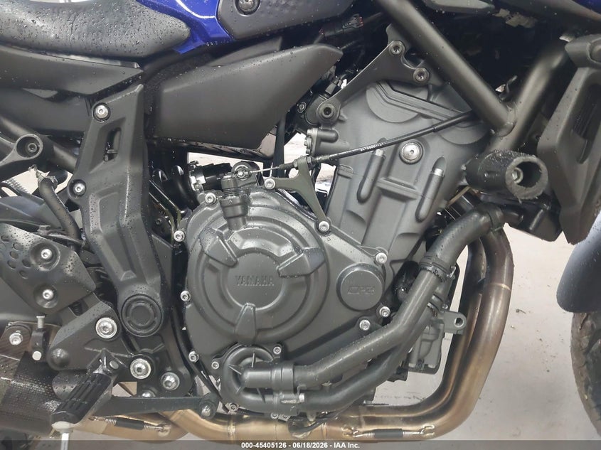 2022 Yamaha Mt07 VIN: JYARM32EXNA003829 Lot: 45405126