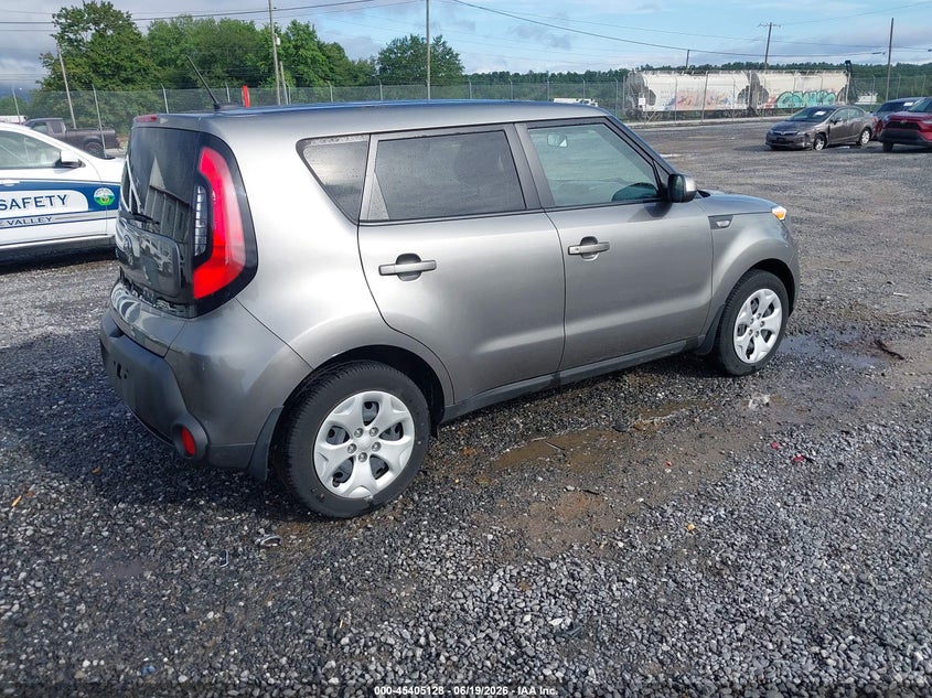 2014 KIA SOUL HATCHBACK 1.6L I-4 DI, DOHC, VVT, 130HP