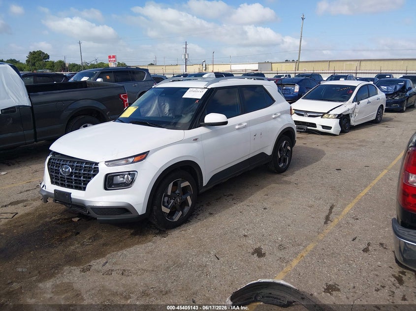 Vin: kmhrc8a39su416447, lot: 45903166, hyundai venue sel 20252