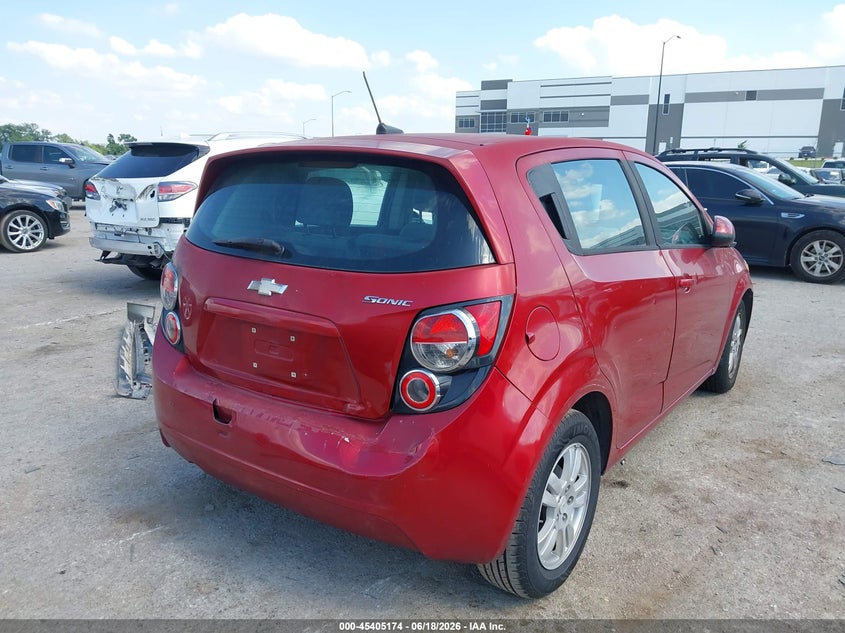 Vin: 1g1ja6sh1c4119379, lot: 45903197, chevrolet sonic 2ls 20124
