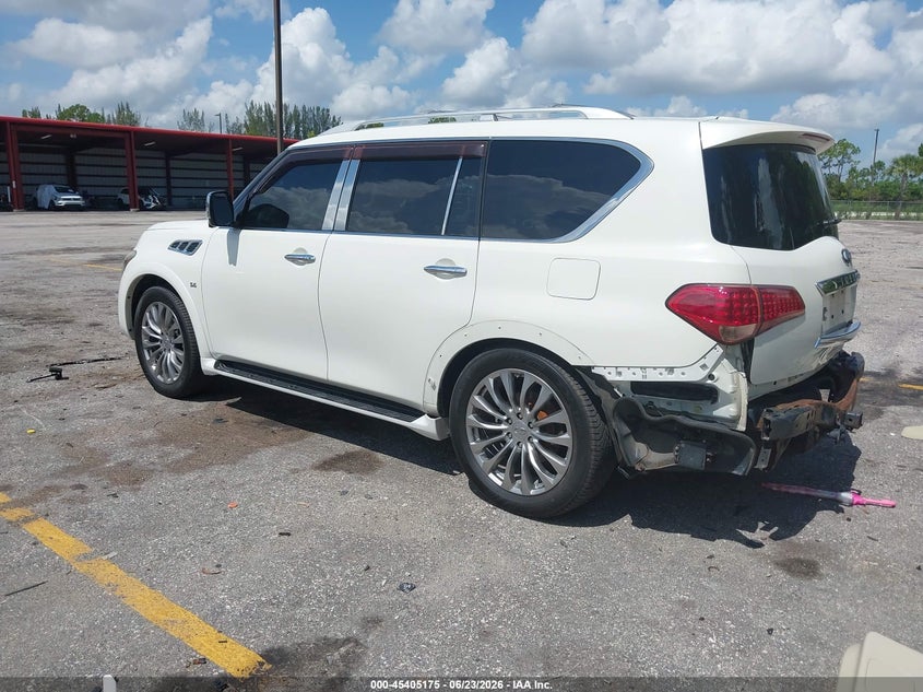 2015 INFINITI QX80 auction photo 3