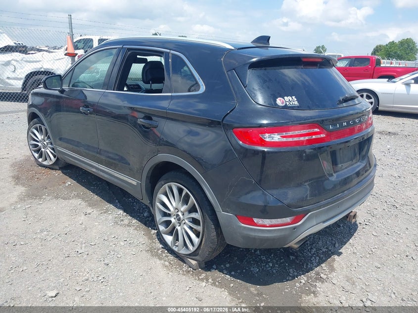 Vin: 5lmcj1a96fuj10803, lot: 45903215, lincoln mkc 20153