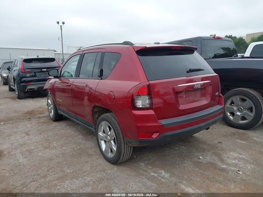 Vin: 1c4njceb8ed618682, lot: 45903220, jeep compass latitude 20143