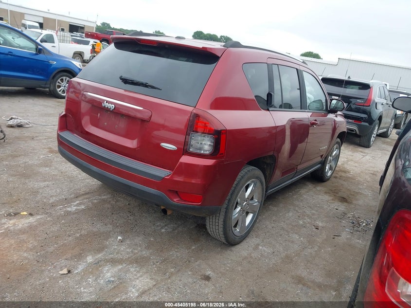 Vin: 1c4njceb8ed618682, lot: 45903220, jeep compass latitude 20144