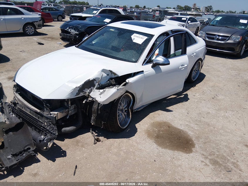 Vin: waub4af49la022409, lot: 45903305, audi s4 premium plus tfsi quattro tiptronic 20202
