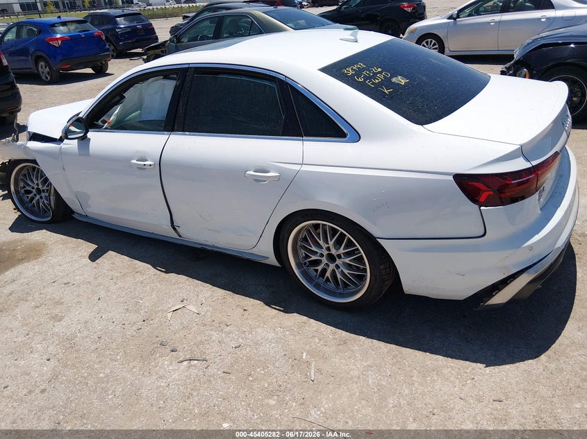 Vin: waub4af49la022409, lot: 45903305, audi s4 premium plus tfsi quattro tiptronic 20203