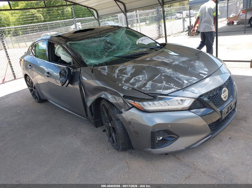 Vin: 1n4aa6ev8mc509322, lot: 45903309, nissan maxima sr xtronic cvt 2021 img_1