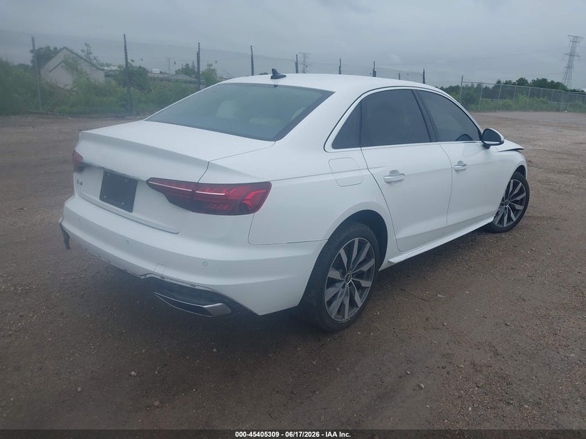 2022 AUDI A4 auction photo 4