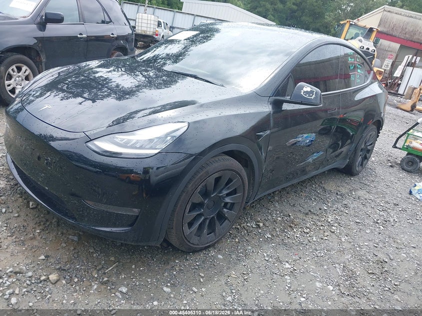 Vin: 5yjygdee4mf248088, lot: 45903333, tesla model y long range dual motor all-wheel drive 20212