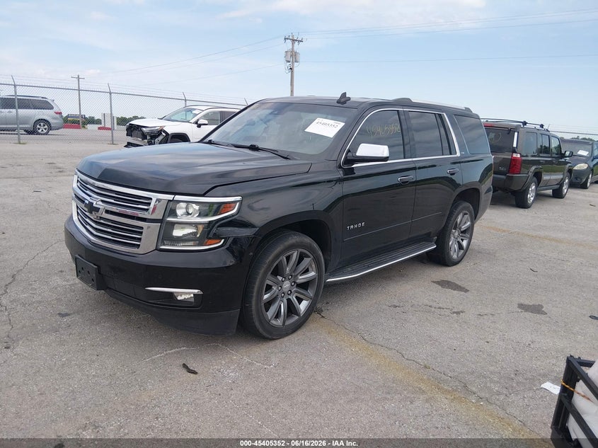 2015 Chevrolet Tahoe, Звичайний знос, IAAI, VIN 1GNSKCKC2FR632473 — фото 2