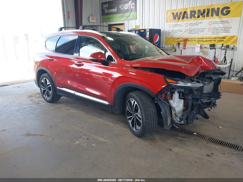 2020 HYUNDAI SANTA FE auction photo 1