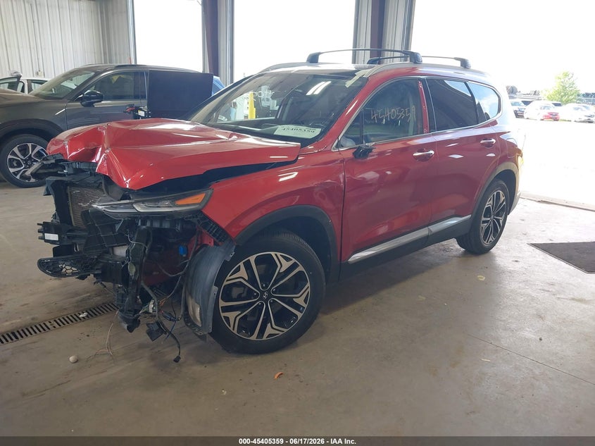 2020 HYUNDAI SANTA FE auction photo 2