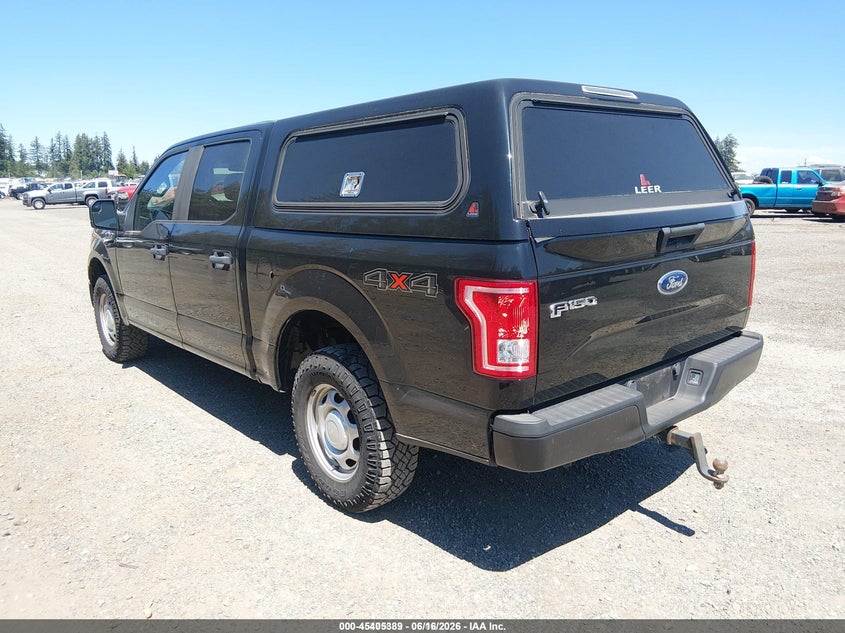 2017 Ford F-150 Xl VIN: 1FTEW1E81HKE26319 Lot: 45405389