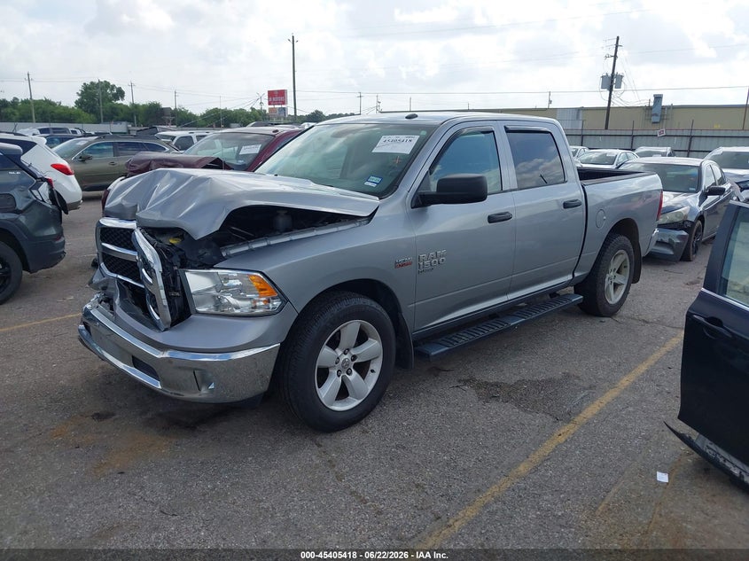 Vin: 3c6rr6kt9lg223507, lot: 45903441, ram 1500 classic tradesman  4x2 5'7 box 20202