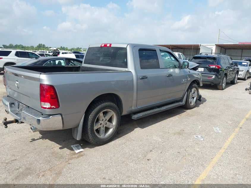 Vin: 3c6rr6kt9lg223507, lot: 45903441, ram 1500 classic tradesman  4x2 5'7 box 20204