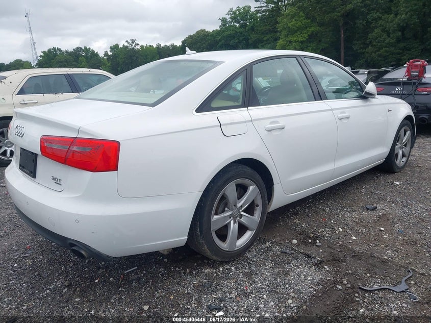 Vin: wauggafc0cn173247, lot: 45903469, audi a6 3.0t premium plus 20124