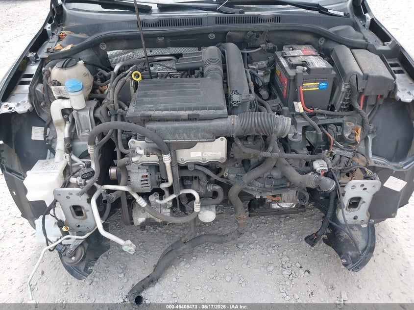 2017 VOLKSWAGEN JETTA SEDAN 1.4L I-4 DI, DOHC, VVT, TURBO, 150HP