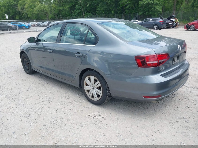 2017 VOLKSWAGEN JETTA SEDAN 1.4L I-4 DI, DOHC, VVT, TURBO, 150HP