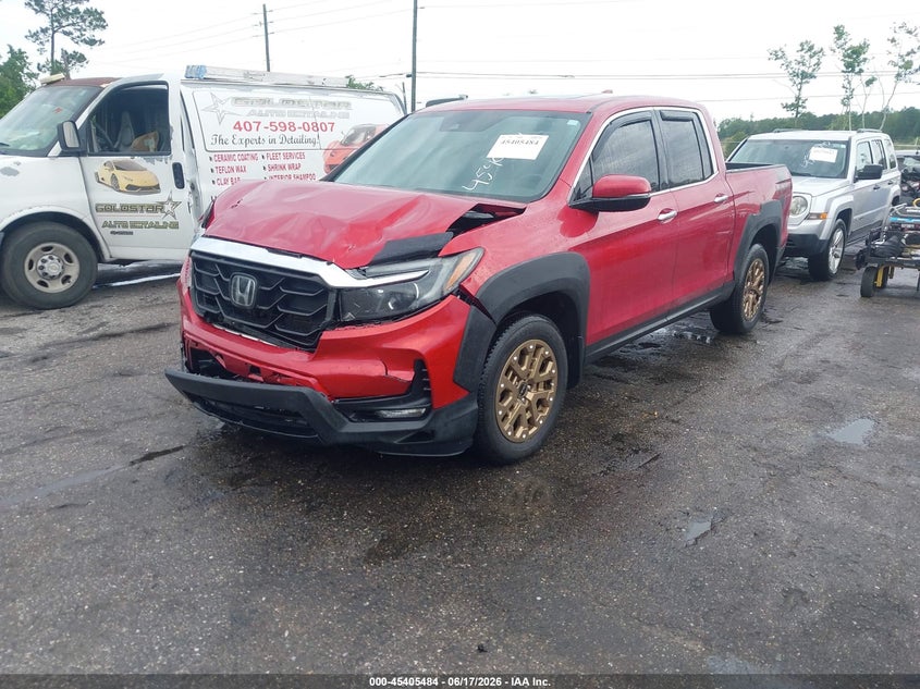 VIN 5FPYK3F77NB015632 2022 HONDA RIDGELINE RTL-E