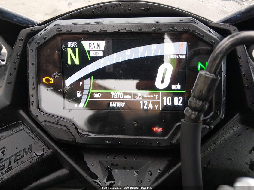 2025 Kawasaki Zx400 S VIN: ML5ZXCS18SDA39342 Lot: 45405485