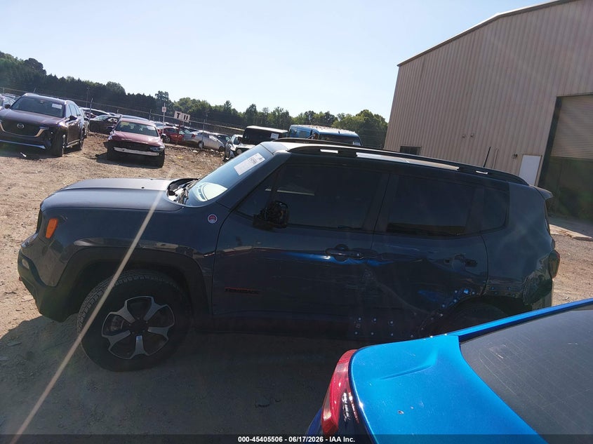 2021 Jeep Renegade Trailhawk 4X4 VIN: ZACNJDC11MPM41907 Lot: 45405506