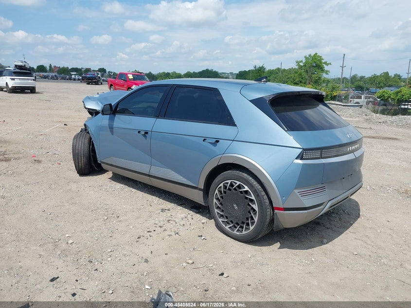 Vin: km8krdaf7pu163574, lot: 45903547, hyundai ioniq 5 limited 20233