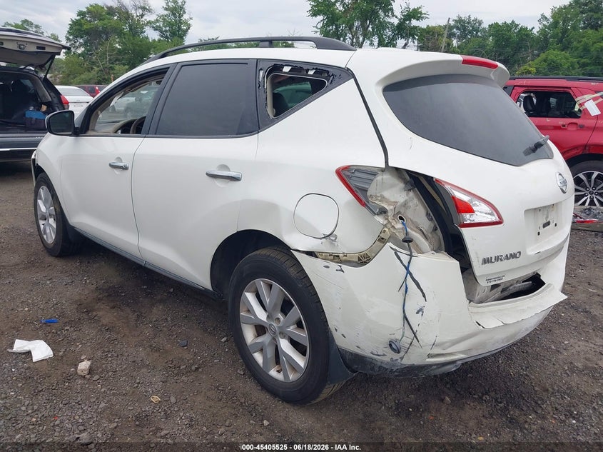 Vin: jn8az1mw5cw225843, lot: 45903549, nissan murano sl 20123