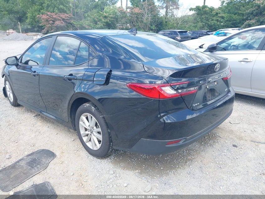 2025 TOYOTA CAMRY auction photo 3