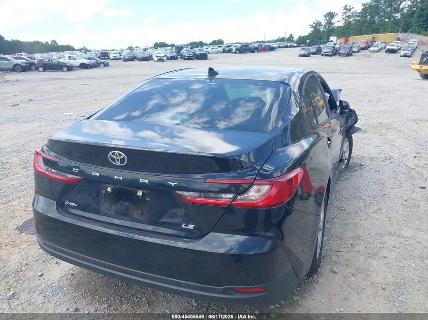 2025 TOYOTA CAMRY auction photo 4