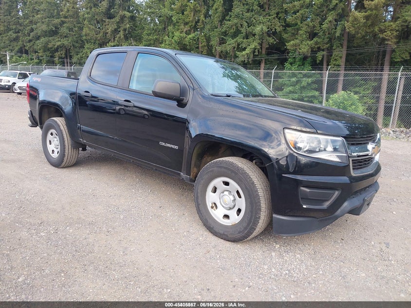 2017 Chevrolet Colorado Wt VIN: 1GCGTBEN0H1250303 Lot: 45405567