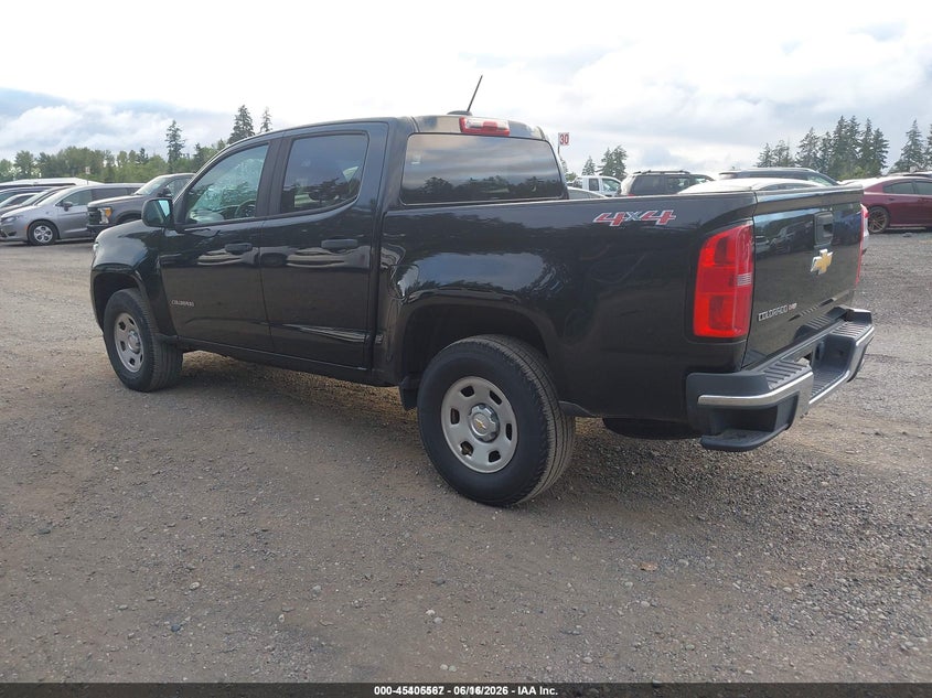 2017 Chevrolet Colorado Wt VIN: 1GCGTBEN0H1250303 Lot: 45405567