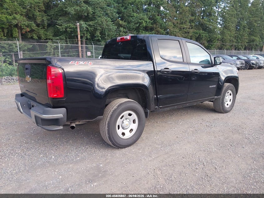 2017 Chevrolet Colorado Wt VIN: 1GCGTBEN0H1250303 Lot: 45405567