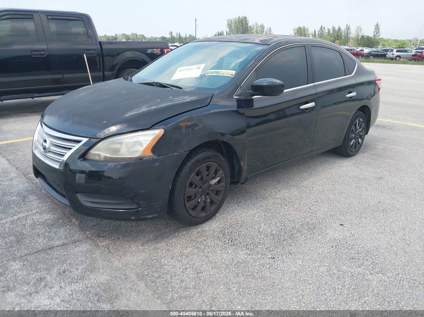 2015 Nissan Sentra S 3N1AB7AP1FY348099 photo 1